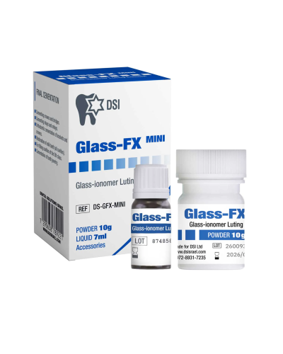 Цемент для фіксації склоіономерний DSI Glass-FX Mini Kit, 10г + 7мл