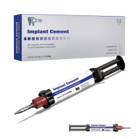 Цемент для імплантів, коронок, мостових конструкцій DSI Semi-Permament Implant Cement, 1 шприц 8,6 г + 10 насадок.