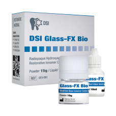 Цемент біосклоіономерний з гідроксіапатитом кальцію DSI Glass FX