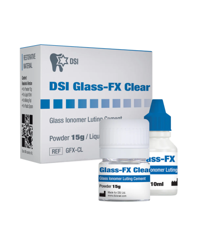 Цемент біосклоіономерний з гідроксіапатитом кальцію DSI Glass FX
