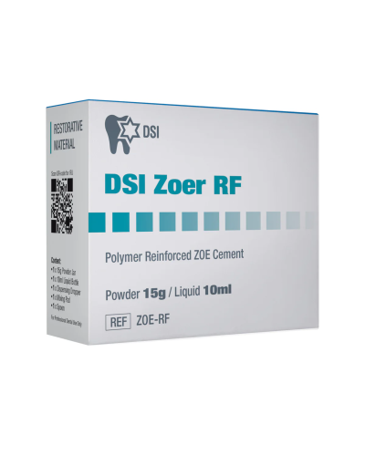Цемент тимчасовий армований полімером DSI Zoer RF ZOE, 15г + 10мл