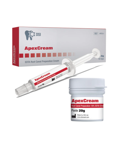 Крем ендодонтичний для кореневих каналів DSI ApexCream EDTA 18%