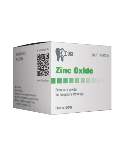 Герметик ендодонтичний для кореневих каналів DSI Dental Zinc Oxide Powder Герметик ендодонтичний для кореневих каналів DSI Dental Zinc Oxide Powder