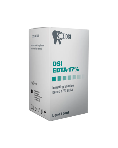 Розчин для хелатування та декальцинації кореневих каналів DSI EDTA 17%, 15 мл.