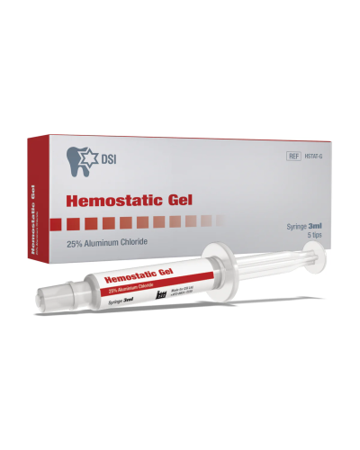 Гель гемостатичний, 25% хлорид алюмінію (прозорий) DSI Hemostatic Liquid, 3 мл.