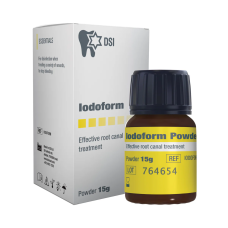 Порошок з йодоформом для лікування кореневих каналів DSI Iodoform Powder 15 г.
