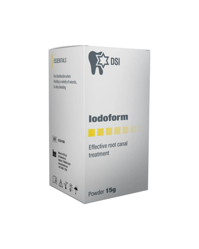 Порошок з йодоформом для лікування кореневих каналів DSI Iodoform Powder 15 г.