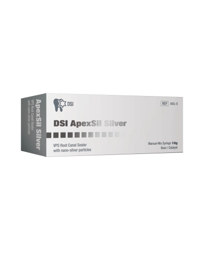 Герметик ендодонтичний для кореневих каналів з наносеребром DSI Apexsil Silver Герметик ендодонтичний для кореневих каналів з наносеребром DSI Apexsil Silver