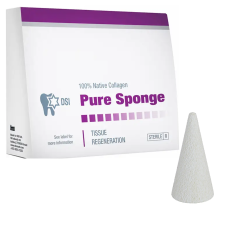 Колагенова губка DSI Pure Sponge,  Конус ⌀5x15 мм.