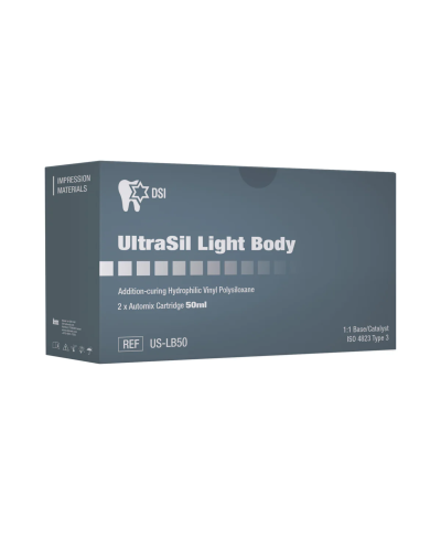 Відбитковий матеріал DSI UltraSil Light BodyWash Impression VPS, Картридж 2x50мл