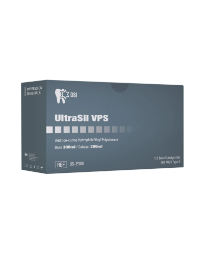 Відбитковий матеріал DSI UltraSil VPS Putty, 300 мл основи + 300 мл каталізатора