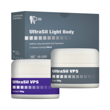 Відбитковий матеріал DSI UltraSil VPS Putty, Пробний набір: 50 мл основи + 50 мл каталізатора