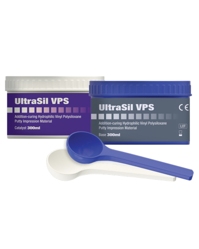 Відбитковий матеріал DSI UltraSil VPS Putty, Пробний набір: 50 мл основи + 50 мл каталізатора
