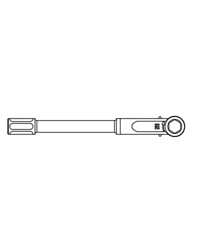 Ключ – трещітка з храповим механізмом DSI Ratchet Wrench, Hex ⌀6.35 мм Ключ – трещітка з храповим механізмом DSI Ratchet Wrench, Hex ⌀6.35 мм
