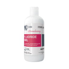 Гель фтористий 1,23% для профілактичного лікування зубів DSI Fluoride Gel, 500мл. Полуниця