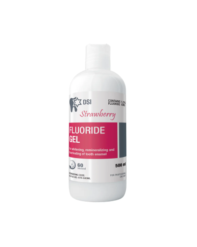 Гель фтористий 1,23% для профілактичного лікування зубів DSI Fluoride Gel, 500мл. Вишня