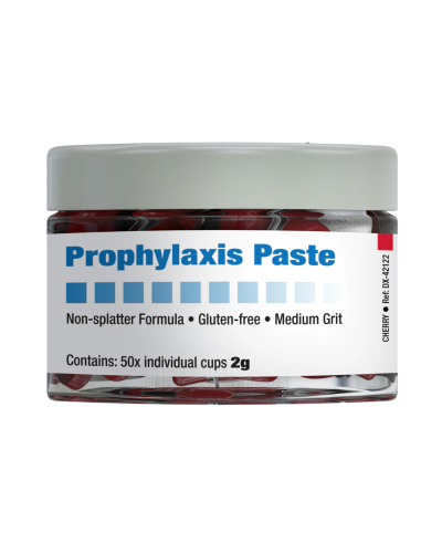 Паста полірувальна абразивна DSI Prophylaxis Abrasive Paste, 50 шт. індивідуальних стаканчиків по 2 р.
