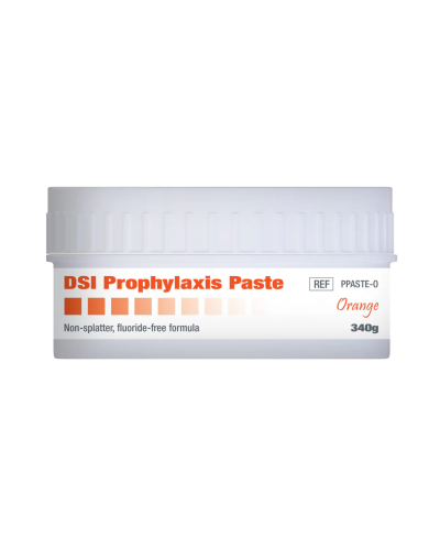 Паста профілактична для чищення зубів DSI Prophylaxis Paste (Prophy Paste), 340 г, Апельсин Паста профілактична для чищення зубів DSI Prophylaxis Paste (Prophy Paste), 340 г, Апельсин