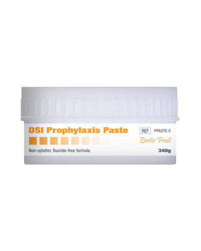 Паста профілактична для чищення зубів DSI Prophylaxis Paste (Prophy Paste), 340 г, Екзотичні фрукти Паста профілактична для чищення зубів DSI Prophylaxis Paste (Prophy Paste), 340 г, Екзотичні фрукти