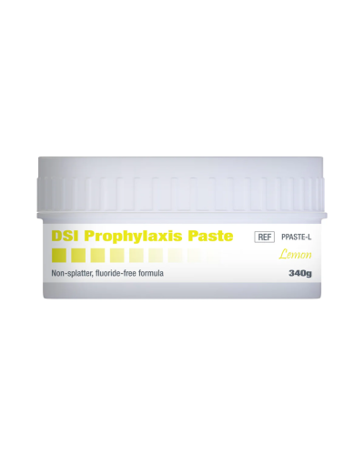 Паста профілактична для чищення зубів DSI Prophylaxis Paste (Prophy Paste), 340 г, Лимон Паста профілактична для чищення зубів DSI Prophylaxis Paste (Prophy Paste), 340 г, Лимон