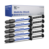 Смола светового отверждения DSI UniLite Block-Out, 5 шприцов по 2 г.
