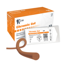 Хірургічний шовний матеріал  Кетгут хромований DSI Chromic Catgut Sutures, USP 2/0