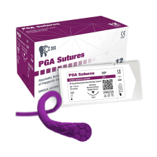 Хірургічний шовний матеріал Полігліколід (ПГА) DSI Polyglycolic Acid Sutures PGA, USP 3/0
