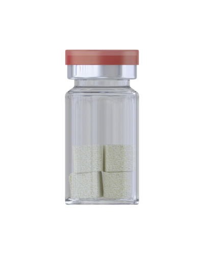 Натуральний кістковий матеріал (ксенотрансплантат) DSI Zenoss Bone Graft, Куб 5х5х5 мм.