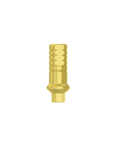 Абатмент титановий прямий DSI Shoulder Straight Abutment, конусне з'єднання NP (2,25 мм), 1 мм