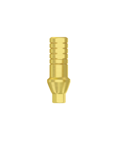 Абатмент титановий прямий DSI Shoulder Straight Abutment, конусне з'єднання NP (2,25 мм), 2 мм