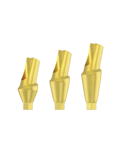Абатмент титановий кутовий 15° DSI Anatomic Abutment, конусне з'єднання RP (2,65 мм), 1,5 мм
