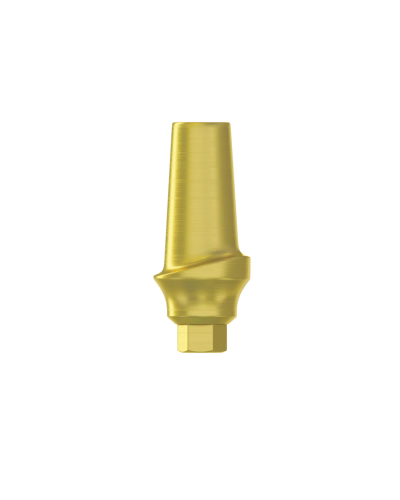 Абатмент титановий прямий DSI Titanium Concave Straight Abutment Hex ⌀2.42, 2 мм