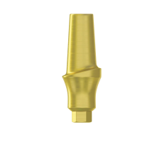 Абатмент титановий прямий DSI Titanium Concave Straight Abutment Hex ⌀2.42, 4 мм