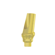 Абатмент титановий кутовий 15° DSI Titanium Concave Straight Abutment Hex ⌀2.42, 2 мм