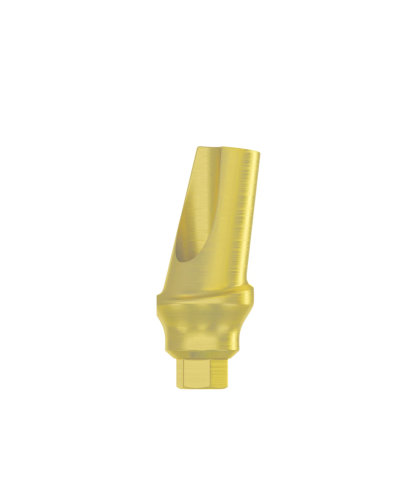 Абатмент титановий кутовий 15° DSI Titanium Concave Straight Abutment Hex ⌀2.42, 2 мм