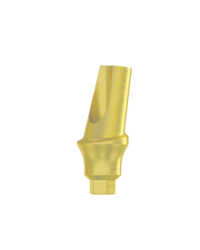 Абатмент титановий кутовий 15° DSI Titanium Concave Straight Abutment Hex ⌀2.42, 3 мм