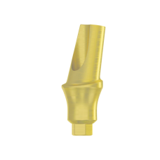 Абатмент титановий кутовий 15° DSI Titanium Concave Straight Abutment Hex ⌀2.42, 4 мм