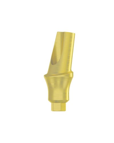 Абатмент титановий кутовий 15° DSI Titanium Concave Straight Abutment Hex ⌀2.42, 4 мм