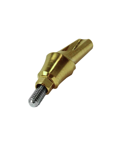 Абатмент титановий кутовий 15° DSI Titanium Concave Straight Abutment Hex ⌀2.42, 1 мм