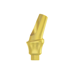 Абатмент титановий кутовий 25° DSI Titanium Concave Straight Abutment Hex ⌀2.42, 3 мм