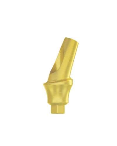 Абатмент титановий кутовий 25° DSI Titanium Concave Straight Abutment Hex ⌀2.42, 3 мм