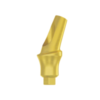Абатмент титановий кутовий 25° DSI Titanium Concave Straight Abutment Hex ⌀2.42, 4 мм