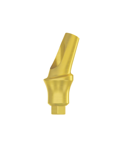 Абатмент титановий кутовий 25° DSI Titanium Concave Straight Abutment Hex ⌀2.42, 4 мм