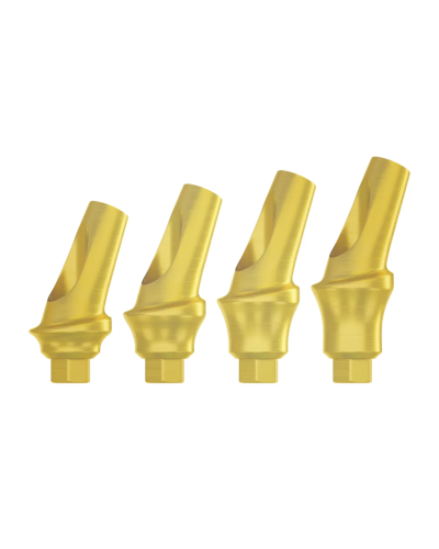 Абатмент титановий кутовий 25° DSI Titanium Concave Straight Abutment Hex ⌀2.42, 1 мм Абатмент титановий кутовий 25° DSI Titanium Concave Straight Abutment Hex ⌀2.42, 1 мм