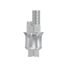 Абатмент анатомічний кутовий 25° DSI Ti-Base CAD/CAM внутрішній шестигранник ⌀2.42 (HEX)  4 мм