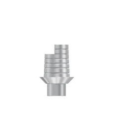 Абатмент анатомічний кутовий 25° DSI Ti-Base CAD/CAM внутрішній шестигранник ⌀2.42 (Ротаційний) 0,5 мм