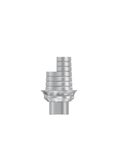 Абатмент анатомічний кутовий 25° DSI Ti-Base CAD/CAM внутрішній шестигранник ⌀2.42 (Ротаційний) 1 мм