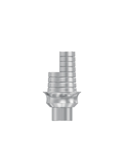 Абатмент анатомічний кутовий 25° DSI Ti-Base CAD/CAM внутрішній шестигранник ⌀2.42 (Ротаційний) 1 мм
