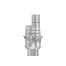 Абатмент анатомічний кутовий 25° DSI Ti-Base CAD/CAM внутрішній шестигранник ⌀2.42 (Ротаційний) 3 мм