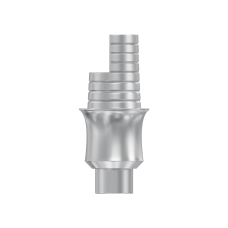 Абатмент анатомічний кутовий 25° DSI Ti-Base CAD/CAM внутрішній шестигранник ⌀2.42 (Ротаційний) 4 мм